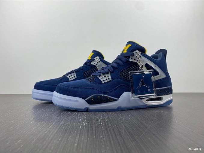 Cheap TBK Retro 3938 4 Michigan AJ4- Soft Jordan 1014